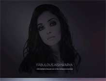 Tablet Screenshot of fabulous-aishwarya.com
